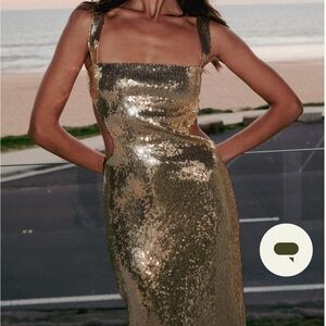 Meshki Adoria Cut Out Maxi Dress